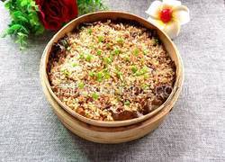 荷叶糯米蒸肉末