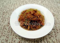 肉炒粉丝