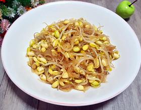 黄豆芽炒粉丝[图]