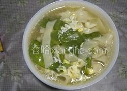 扁豆角面汤