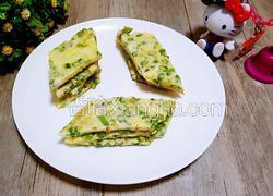豆角煎蛋饼