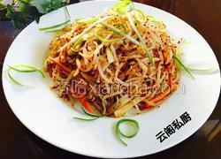 韩式豆芽凉拌菜