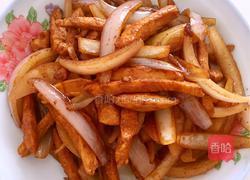 洋葱炒鸡胸肉的做法图解6