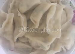 素酸菜馅的饺子