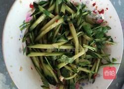 凉拌香菜黄瓜的做法图解4