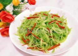 清炒莴笋丝