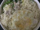 鸡蛋瘦肉面