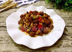 杏鲍菇炒牛肉