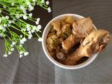 鸡腿拼花菜的做法[图]