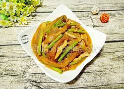 肉丝豆角炆茄子