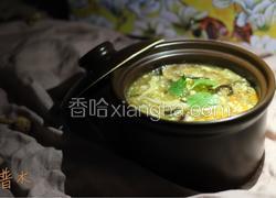 松茸银鱼羹