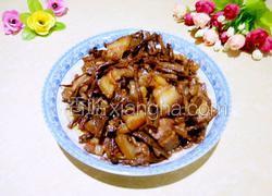 豆角干炖五花肉