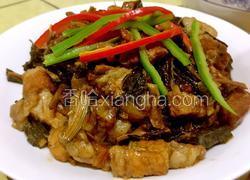 菜干焖猪肉