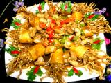 酱油肉金针卷的做法[图]
