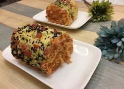 肉松面包卷（千岛酱）