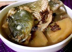 赤小豆粉葛鲫鱼汤