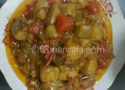 肉丁炒茄子