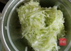 瓠瓜猪肉包子的做法图解2