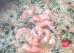海鲜版皮蛋瘦肉粥的做法图解13