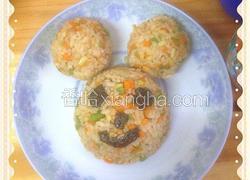 彩蔬饭团