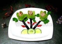 玲珑剔透(青菜酿肉丸)