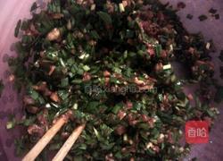 纯瘦肉韭菜水饺的做法图解5