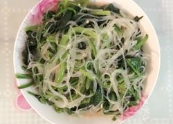 凉拌菠菜粉丝