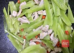 莴笋炒肉的做法图解5