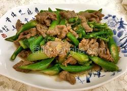 芥兰炒牛肉