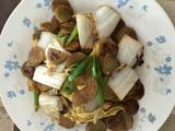 大白菜炒豆饼