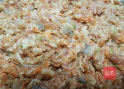 猪肉虾仁莲藕云吞的做法图解4