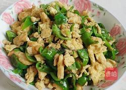 辣椒炒鸡蛋的做法图解6