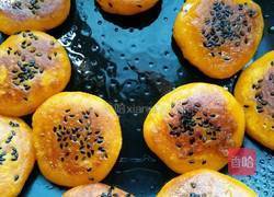 芝麻南瓜饼的做法图解10