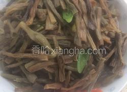 清炒豆角干