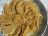 胡萝卜皮包菜肉馅的饺子的做法[图]