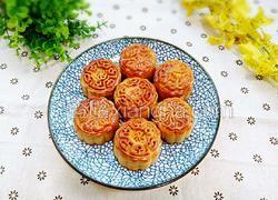 紫薯核桃豆沙馅月饼