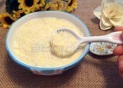 小米牛奶蛋花粥
