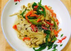 豆腐皮炒辣椒