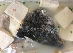 三文鱼头豆腐汤