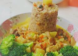 高塔咖喱荞麦鸡肉饭