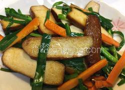 韭菜炒豆腐干