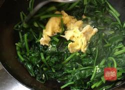 菠菜炒鸡蛋的做法图解7