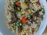 牛肉蛋炒饭的做法[图]