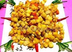 香酥山药玉米粒