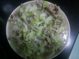 白菜炒肉丝