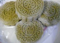 绿茶冰皮月饼