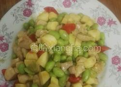 什锦炒鸡腿肉