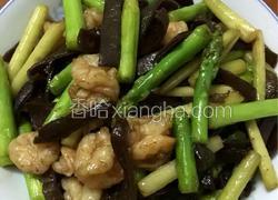 芦笋烩虾仁
