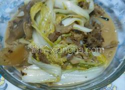 刮骨肉炒娃娃菜