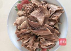 四季豆炒猪舌的做法图解2